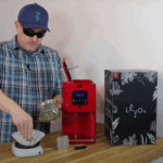 weighing herb for the Levo 2 oil infuser